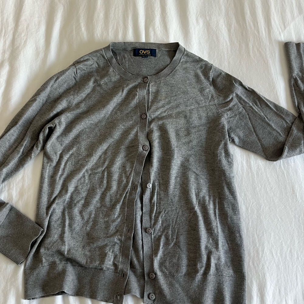 Brandy Melville Gray Cardigan
